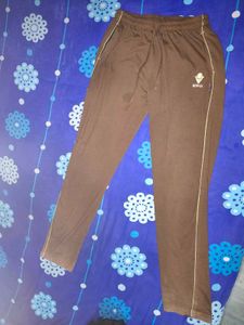 Brown Track Pants