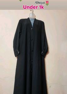 Elegant Black Abaya