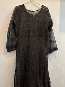 Chikankari Anarkali Kurta