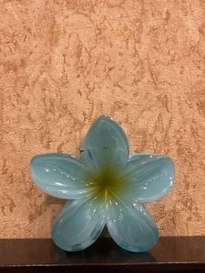 Blue Flower Hair Clip