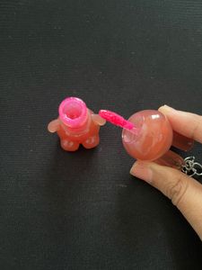 Strawberry glitter Bunny Lipgloss