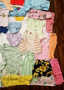 Pack Of 30 Baby Clothing!!! + 1 Free Pillow