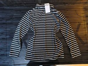 Zara Striped Long Sleeve Top