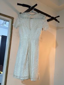 Beautiful White/cream Dress In Lace