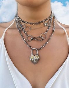 Punk Y2k Aesthetic Necklace