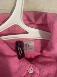 H&amp;M Linen Shirt-M