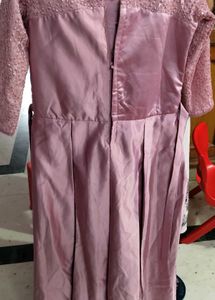 Pink Gown For Girls