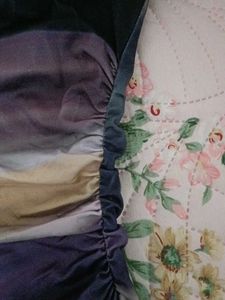 Abstract Print Long Sleeve Top