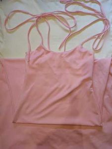 Pink Slip Dress