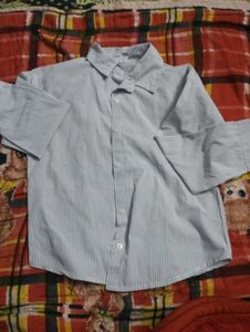 Stylish Blue Button-Down Shirt