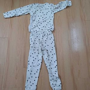 Raasha Kids Star Printed Winter Coord Set (Unisex)