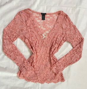 V-neck Lace Top
