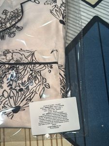 Floral Print Satin Night Suit