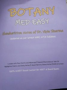 BOTANY MED EASY Notes