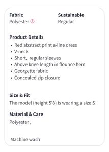 New STREET 9 A-line Dress
