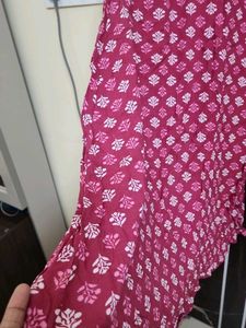 Cotton Pink Kurti