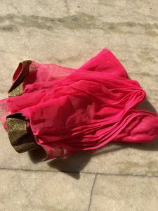 Heavy Work Anarkali Suit With Dupatta And Pajami