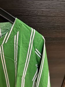 Striped Green Top
