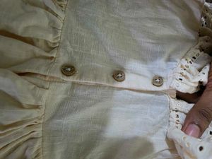 Off white Victorian Style Dress Baby