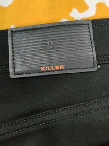 Seal Pack Killer Formal Black Jeans