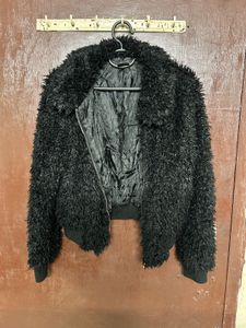 Black Fuzzy Jacket