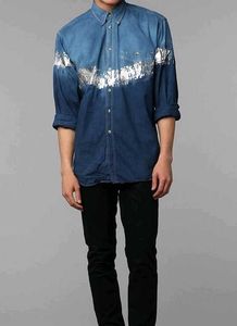 Dual Toned Denim Shirt (New)