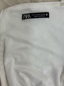 Zara White layered bodysuit