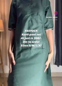Kurti Pant Set