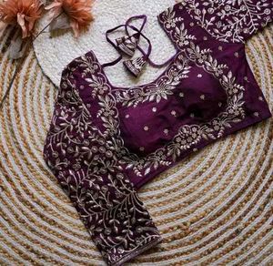 **Dreamy Saree With Stiched Blouse**