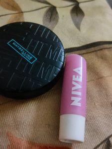 4 Combo- Compact + Lipbalm + Eyeshadow+ Deodorant