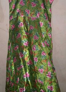 Floral Green frock 💚