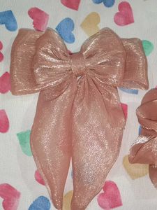 Hair Bow And Scrunchies