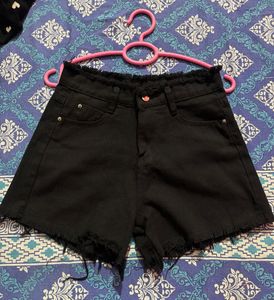 Black Shorts Gothic