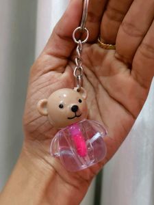 lip gloss &amp; key ring