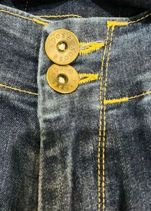 Xpose Super High-waisted Belted Cropped Jeans