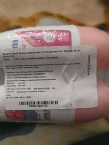 Rexona Fresh Rose Deodorant free Este lauder samp