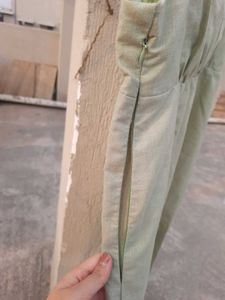 Sassafras Pista Green Dress Women