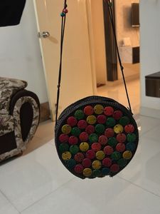 Round Sling Bag
