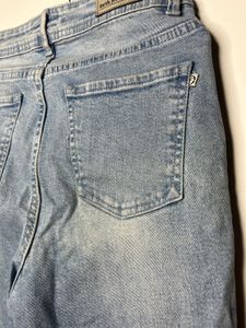 Women High Waist Flared Jeans