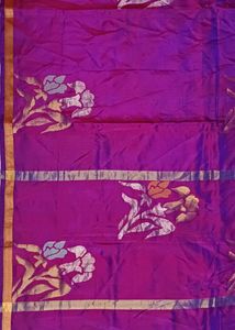 Purple Soft Silk Saree