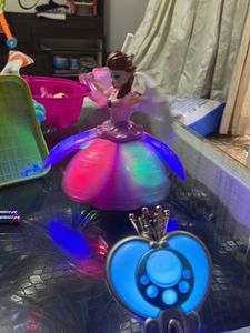 Remote Controlled Beautiful Doll, With Lights And Music