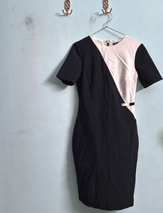 Chic Black & White Dress