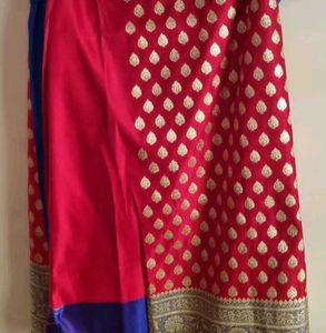 Selling A New Red Banarasi Saree