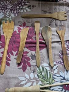 Wooden Kitchen Utensil Set
