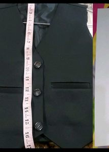 Classic Black Waistcoat