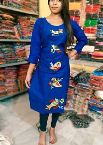 Embroidery Kurti Set