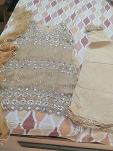 Very Beautiful Kurta Set. (Kurta, Plazoo, Dupatta)