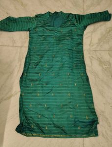 Green Silk Salwar Suit