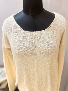 Stylish One-Shoulder Knit Top