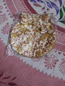 Embroidered Drawstring Pouch